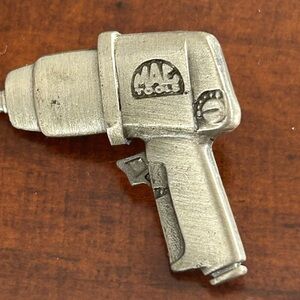 Vintage silver-toned MAC pneumatic impact wrench pin